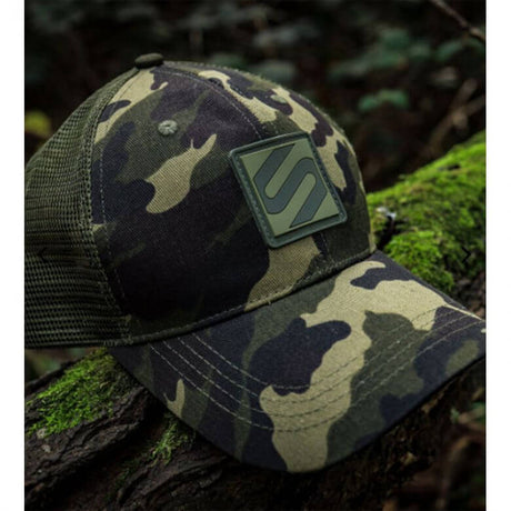 Gorra Sonik Trucker Camo Verde - Tienda Carpfishing