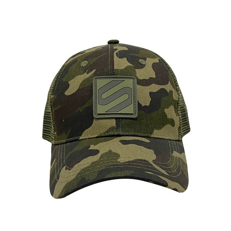 Gorra Sonik Trucker Camo Verde - Tienda Carpfishing