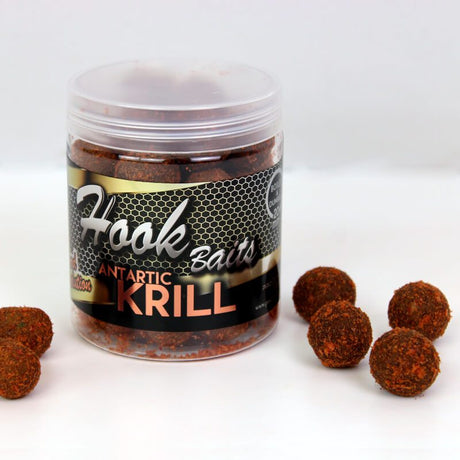 Hard Hook Baits Pro Elite Baits Gold Antartic Krill 20 mm - Tienda Carpfishing