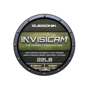 Hilo Sonik Subsonik Invisicam 1200 m - Tienda Carpfishing