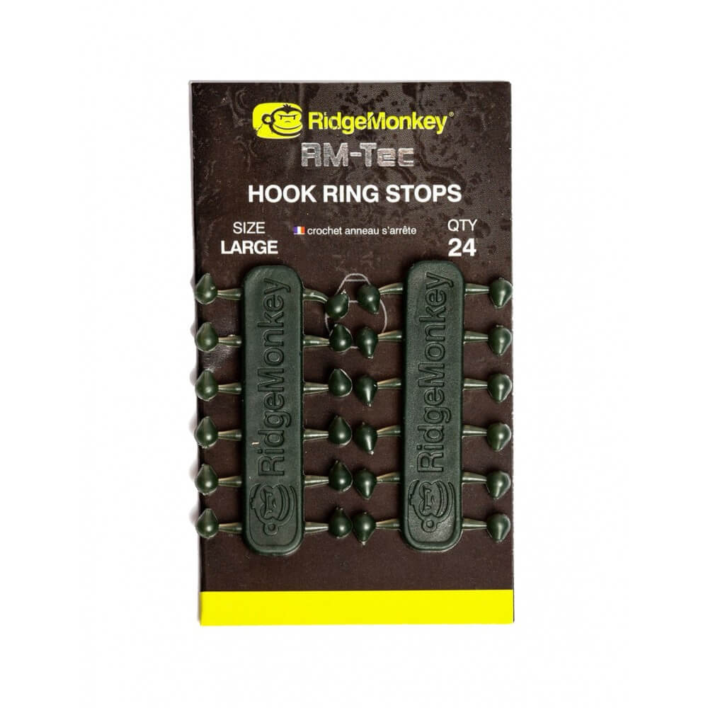 Hook Ring Stops Ridge Monkey L - Tienda Carpfishing