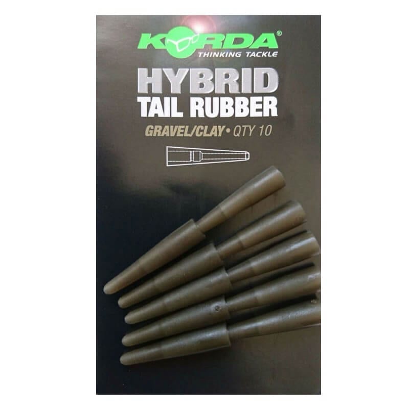 Hybrid Tail Rubbers Verde Korda - Tienda Carpfishing