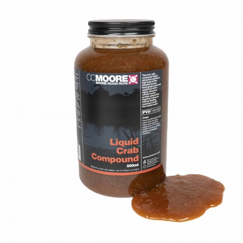Líquido Ccmoore Crab Compound 500 ml - Tienda Carpfishing