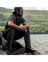 Pantalón Ridge Monkey Apearel Hydrophobic Verde - Tienda Carpfishing