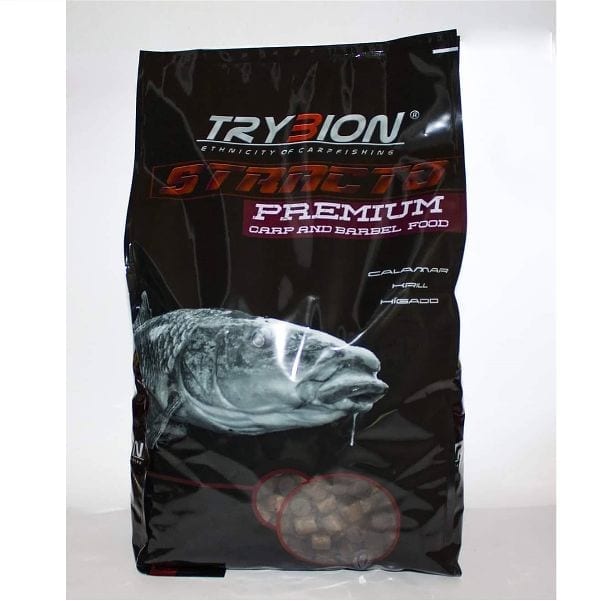 Pellets Trybion Stracto 15 mm 4 KG - Tienda Carpfishing