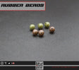 Perlas de silicona verde 6 mm Trybion - Tienda Carpfishing