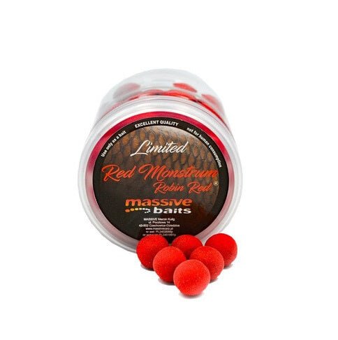 Pop ups Massive Baits Red Monstrum 14 mm - Tienda Carpfishing