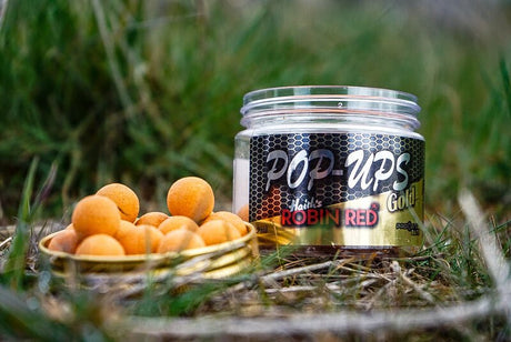 Pop Ups Pro Elite Baits Gold Robin Red 14 mm - Tienda Carpfishing
