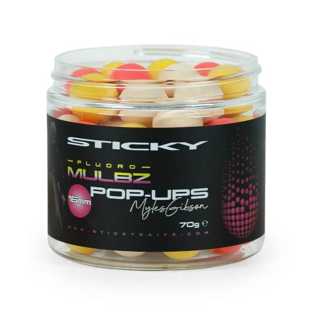 Pop Ups Sticky Mulbz Fluoro 14 mm - Tienda Carpfishing