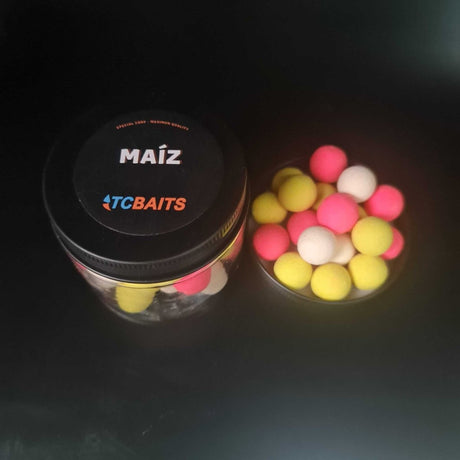 Pop ups TC Baits Maíz 14 - 15 mm - Tienda Carpfishing