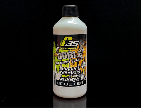 Remojo Booster Fluorine Peralbaits Doble M 500 ml - Tienda Carpfishing