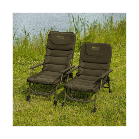 Silla Avid Carp Benchmark Leveltech HI - Back Reclinable - Tienda Carpfishing