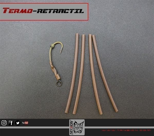 Termoretráctil 2 mm Marrón Trybion - Tienda Carpfishing