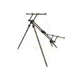 Trípode Fox Horizon Duo Camo 4 Cañas - Tienda Carpfishing