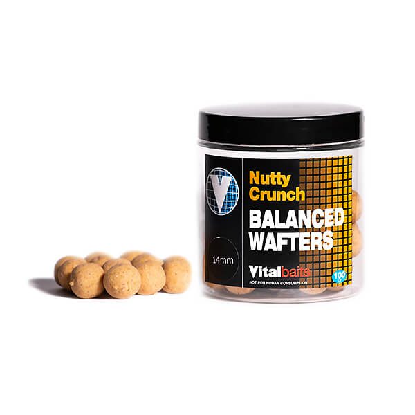 Wafters Vitalbaits Nutty Crunch 18 mm - Tienda Carpfishing
